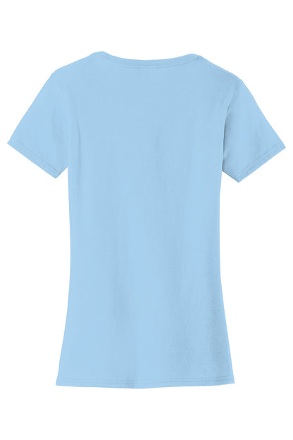 Port & Company Women's Fan Favorite Tee. LPC450 Light Blue