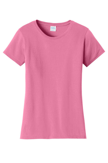 Port & Company Women's Fan Favorite Tee. LPC450 New Pink