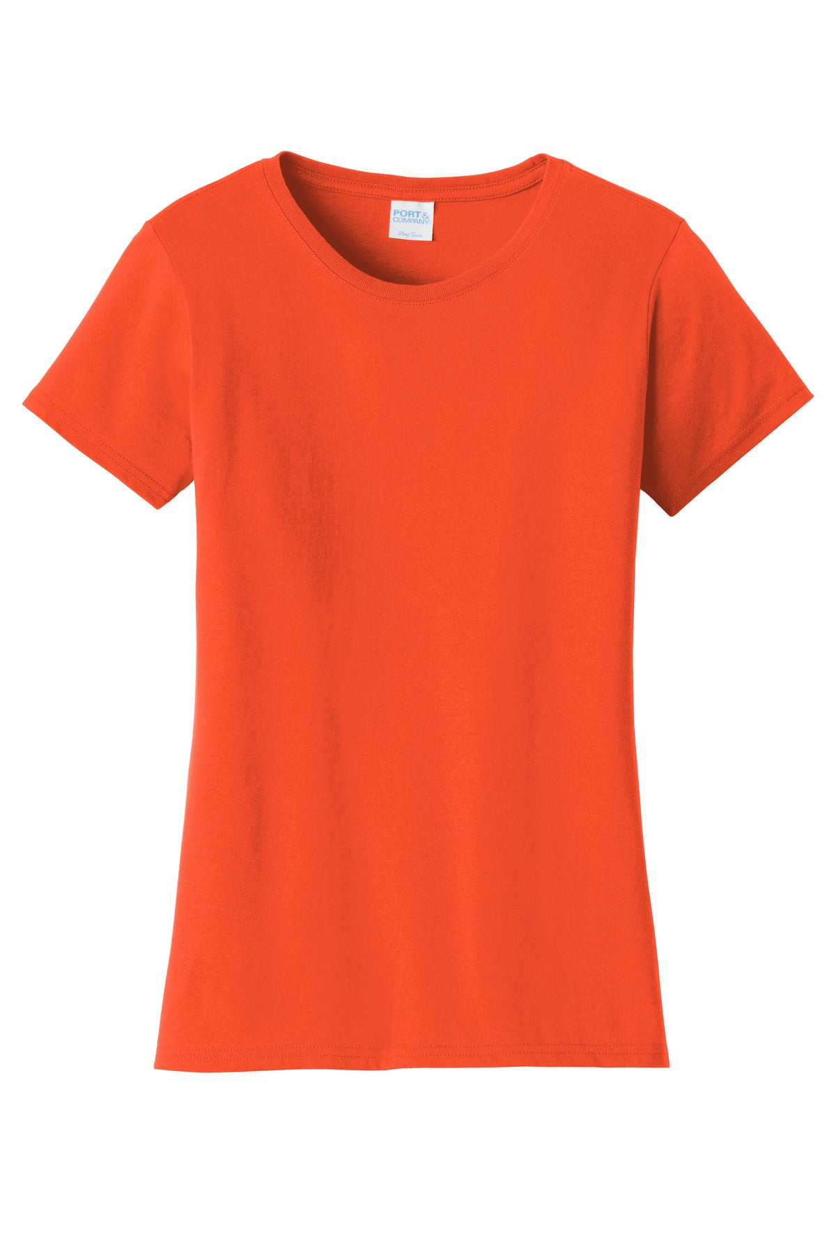 Port & Company Women's Fan Favorite Tee. LPC450 Orange