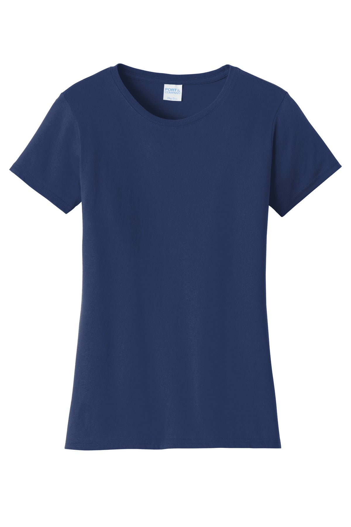 Port & Company Women's Fan Favorite Tee. LPC450 Team Navy