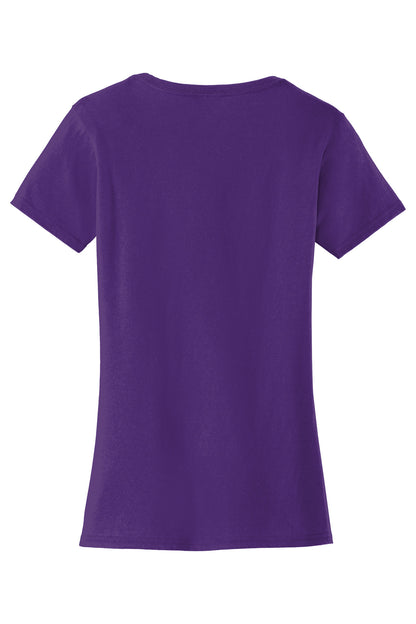 Port & Company Women's Fan Favorite Tee. LPC450 Team Purple