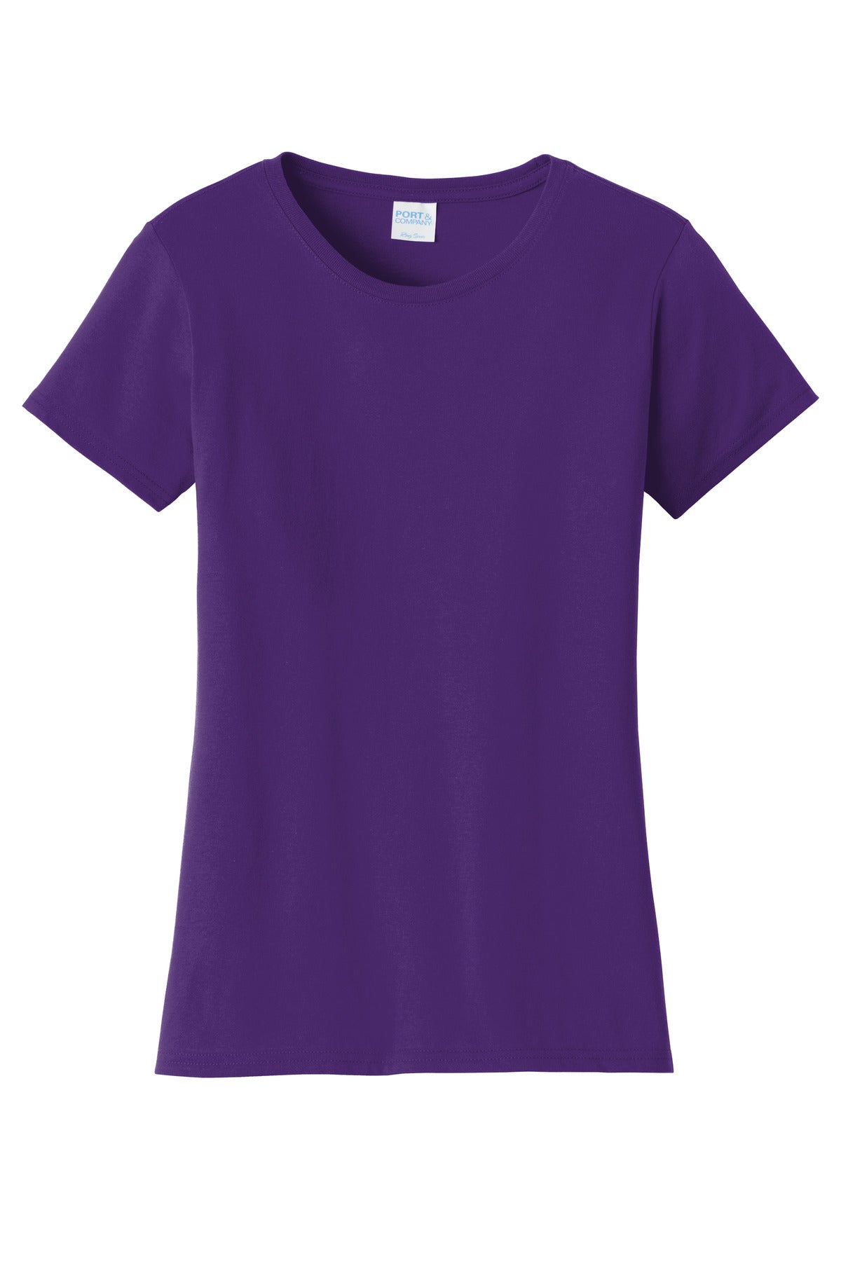 Port & Company Women's Fan Favorite Tee. LPC450 Team Purple