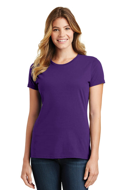 Port & Company Women's Fan Favorite Tee. LPC450 Team Purple