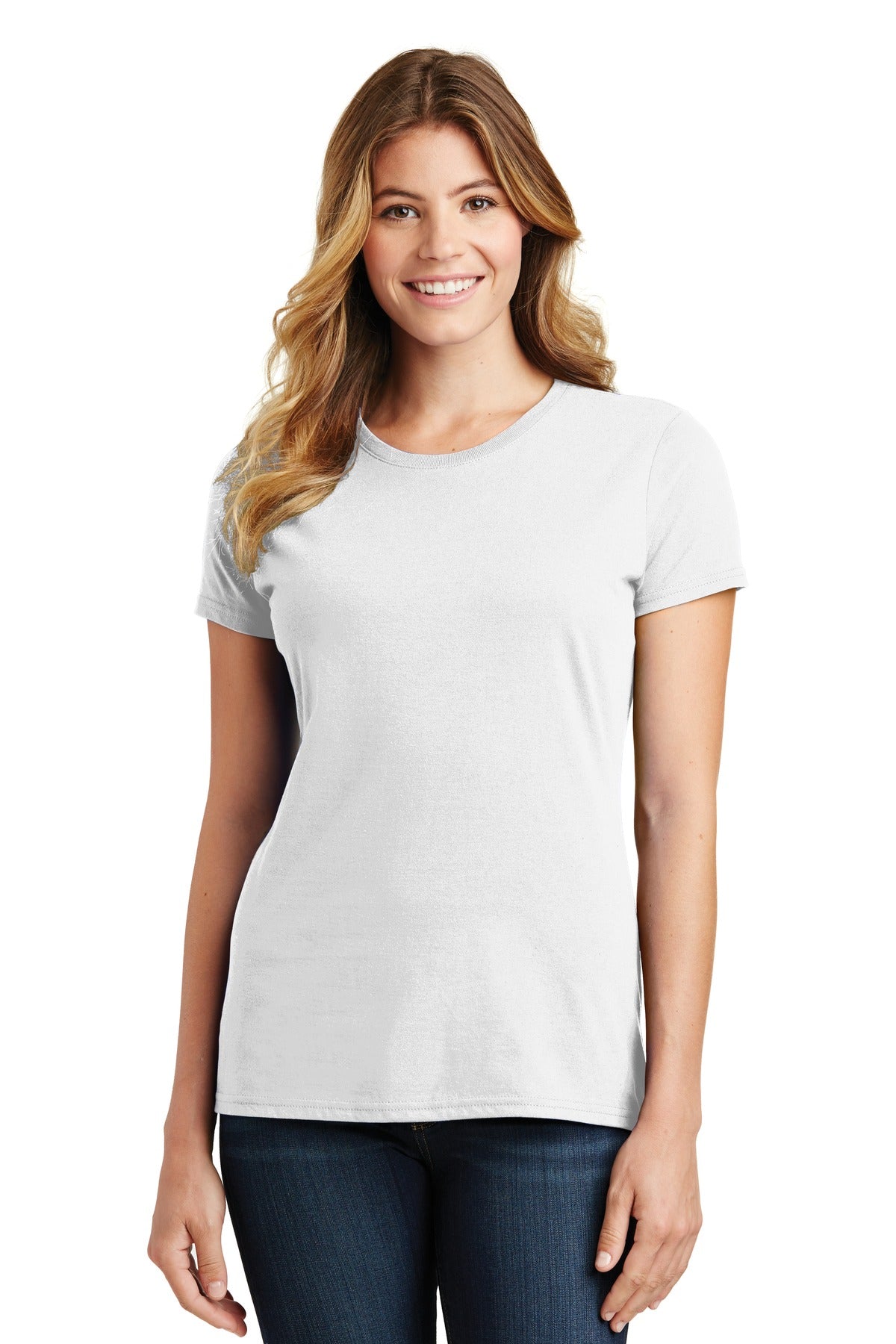 Port & Company Women's Fan Favorite Tee. LPC450 White