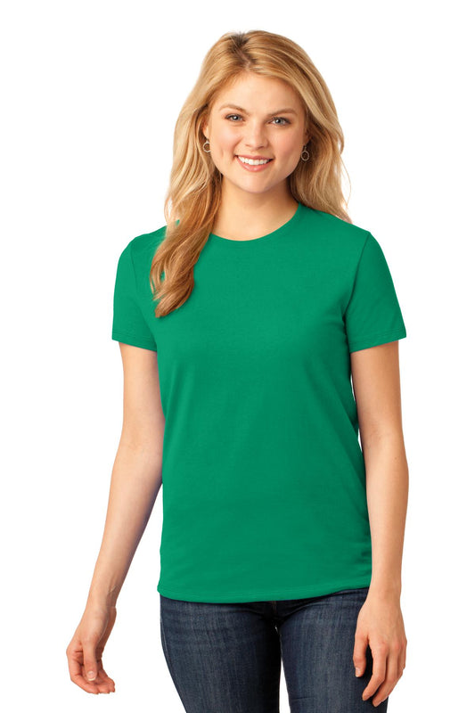 Port & Company Women's Core Cotton Tee. LPC54 Kelly