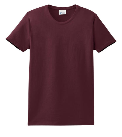 Port & Company Women's Essential Tee. LPC61 Athletic Maroon