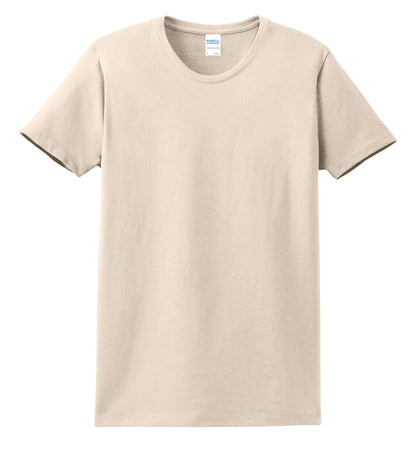Port & Company Women's Essential Tee. LPC61 Natural