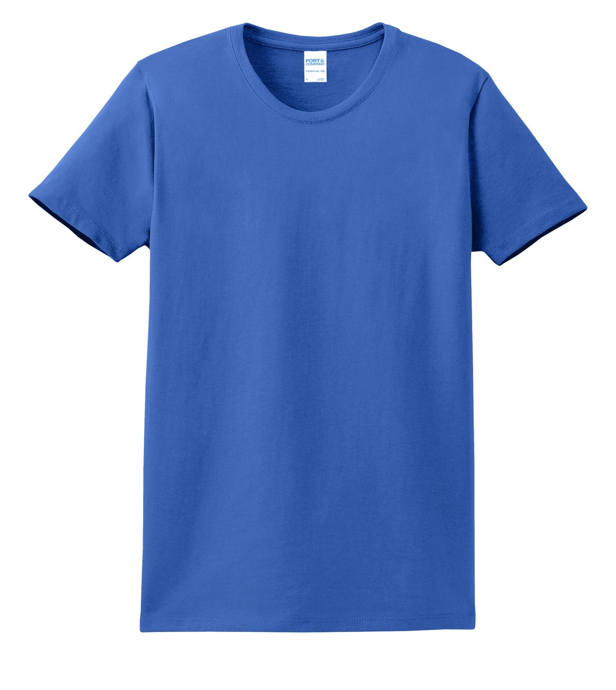 Port & Company Women's Essential Tee. LPC61 Royal