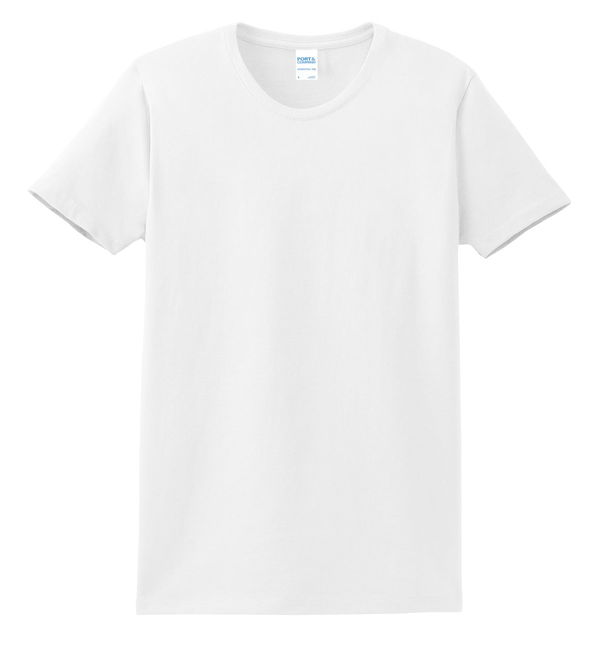 Port & Company Women's Essential Tee. LPC61 White
