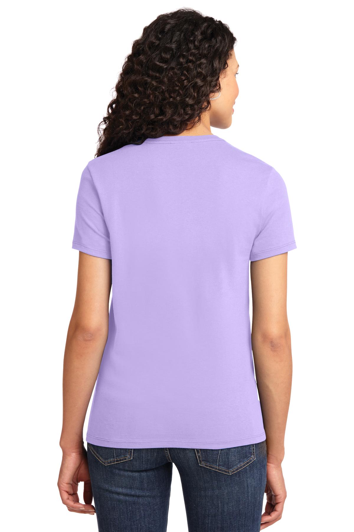 Port & Company Women's Essential Tee. LPC61 Lavender