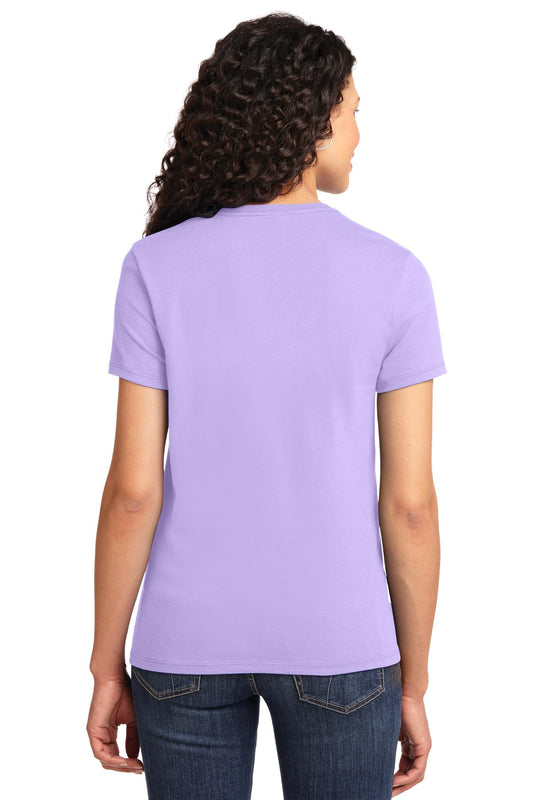 Port & Company Women's Essential Tee. LPC61 Lavender
