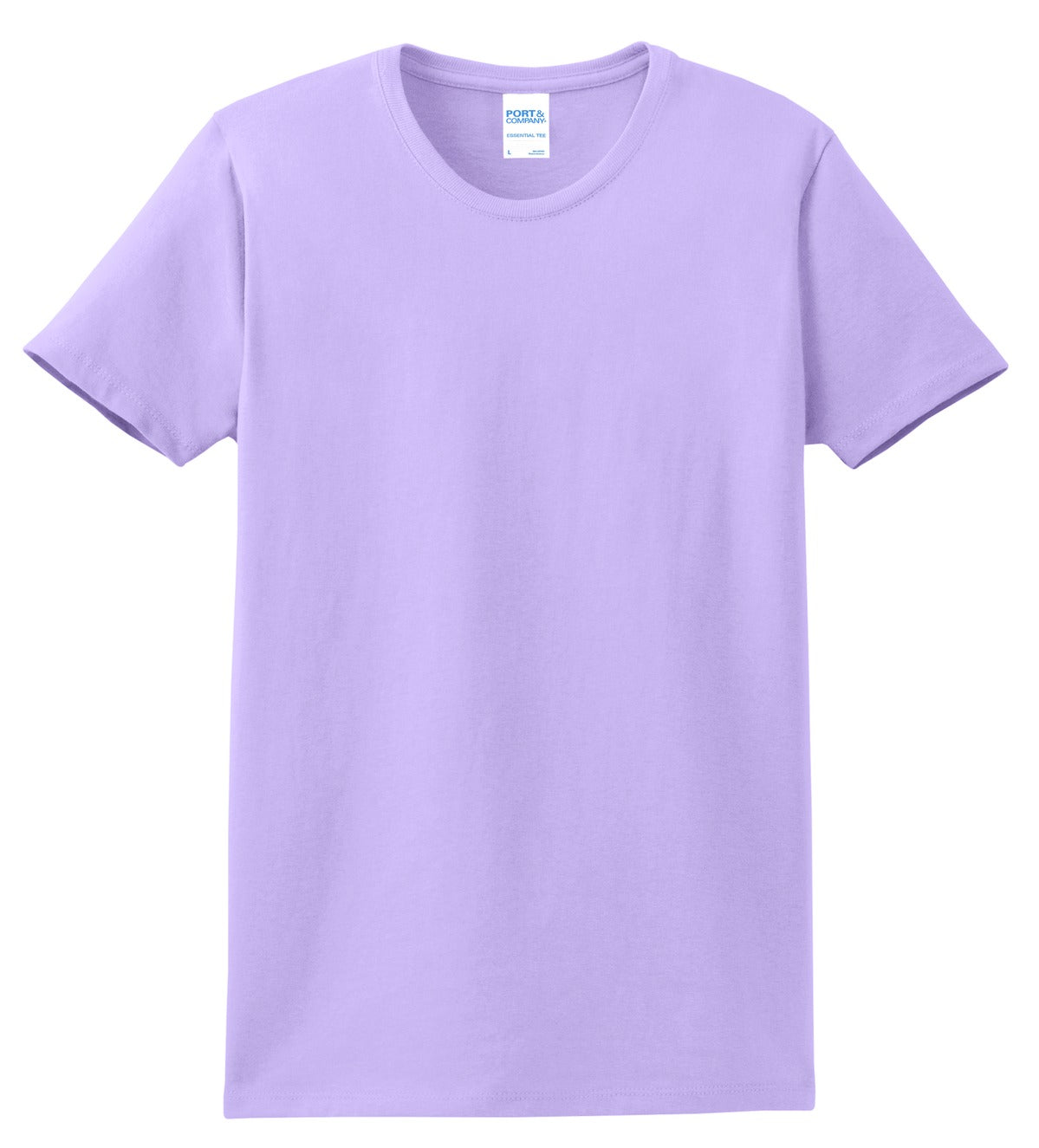 Port & Company Women's Essential Tee. LPC61 Lavender