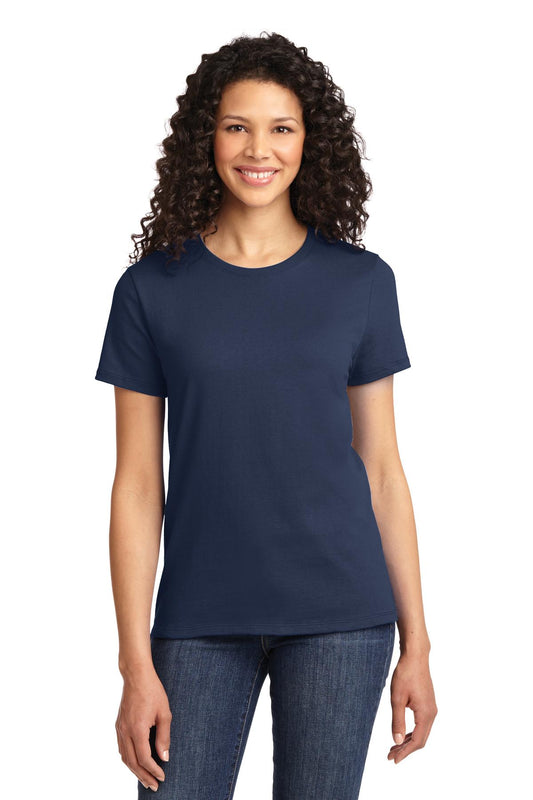 Port & Company Women's Essential Tee. LPC61 Navy