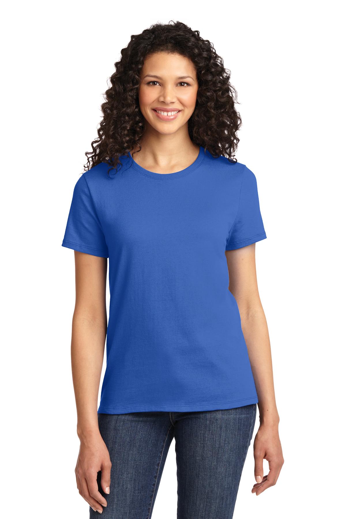 Port & Company Women's Essential Tee. LPC61 Royal