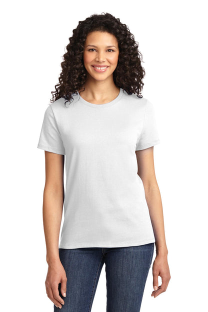 Port & Company Women's Essential Tee. LPC61 White