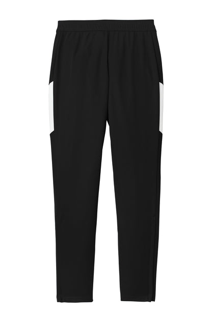 Sport-Tek Women's Travel Pant LPST800 Black/ White