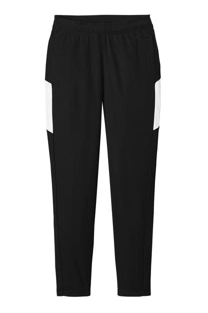 Sport-Tek Women's Travel Pant LPST800 Black/ White