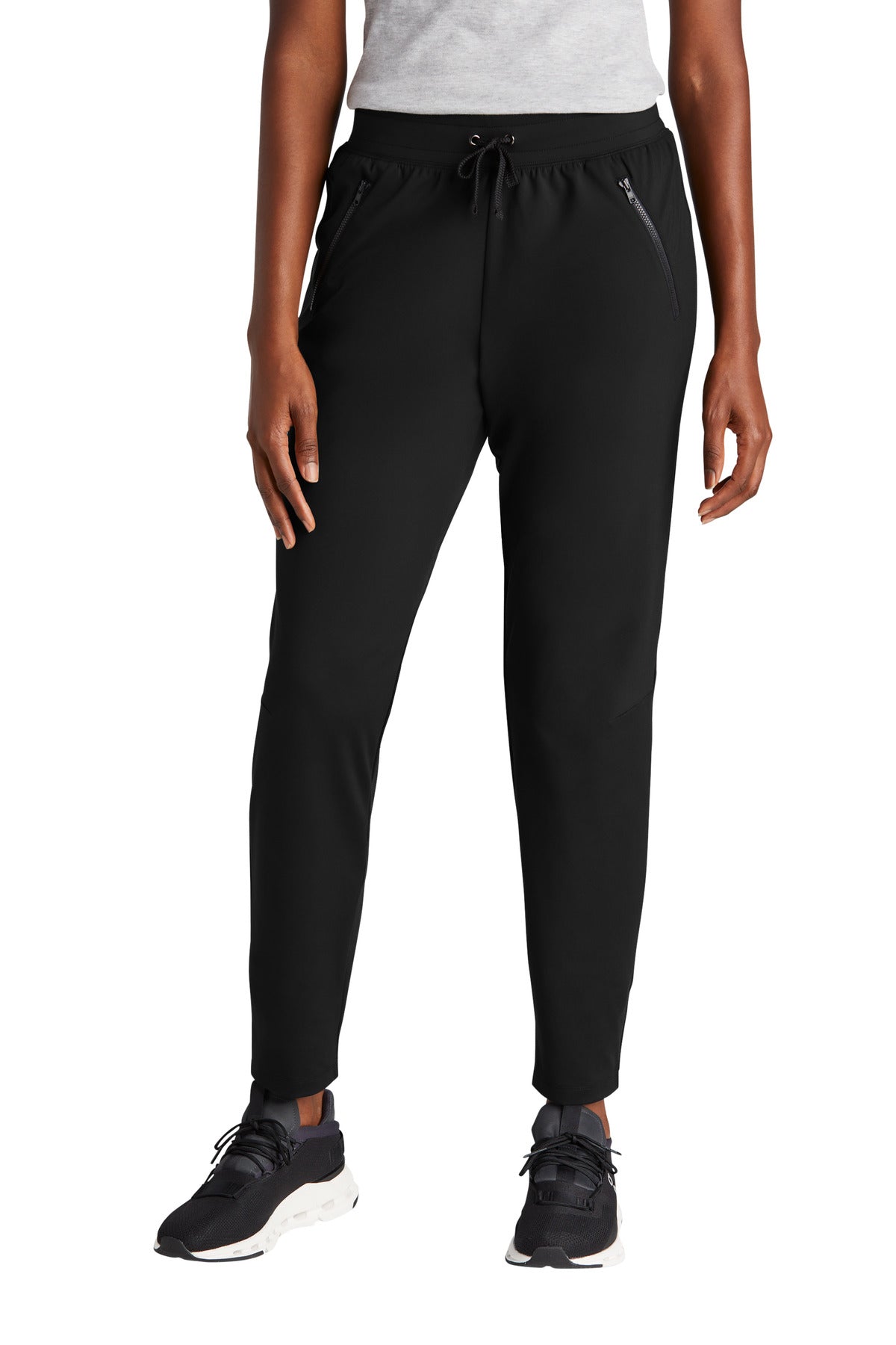 Sport-Tek Women's Circuit Jogger LPST871 Deep Black
