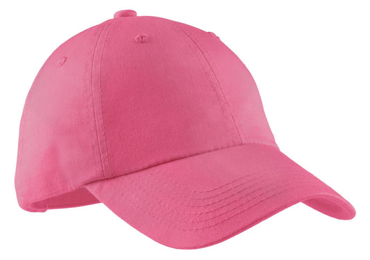Port Authority Women's Garment-Washed Cap LPWU Bright Pink