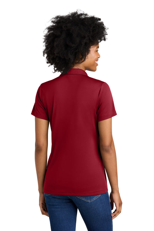 Sport-Tek Women's Competitor United Polo LST104 Deep Red/ White