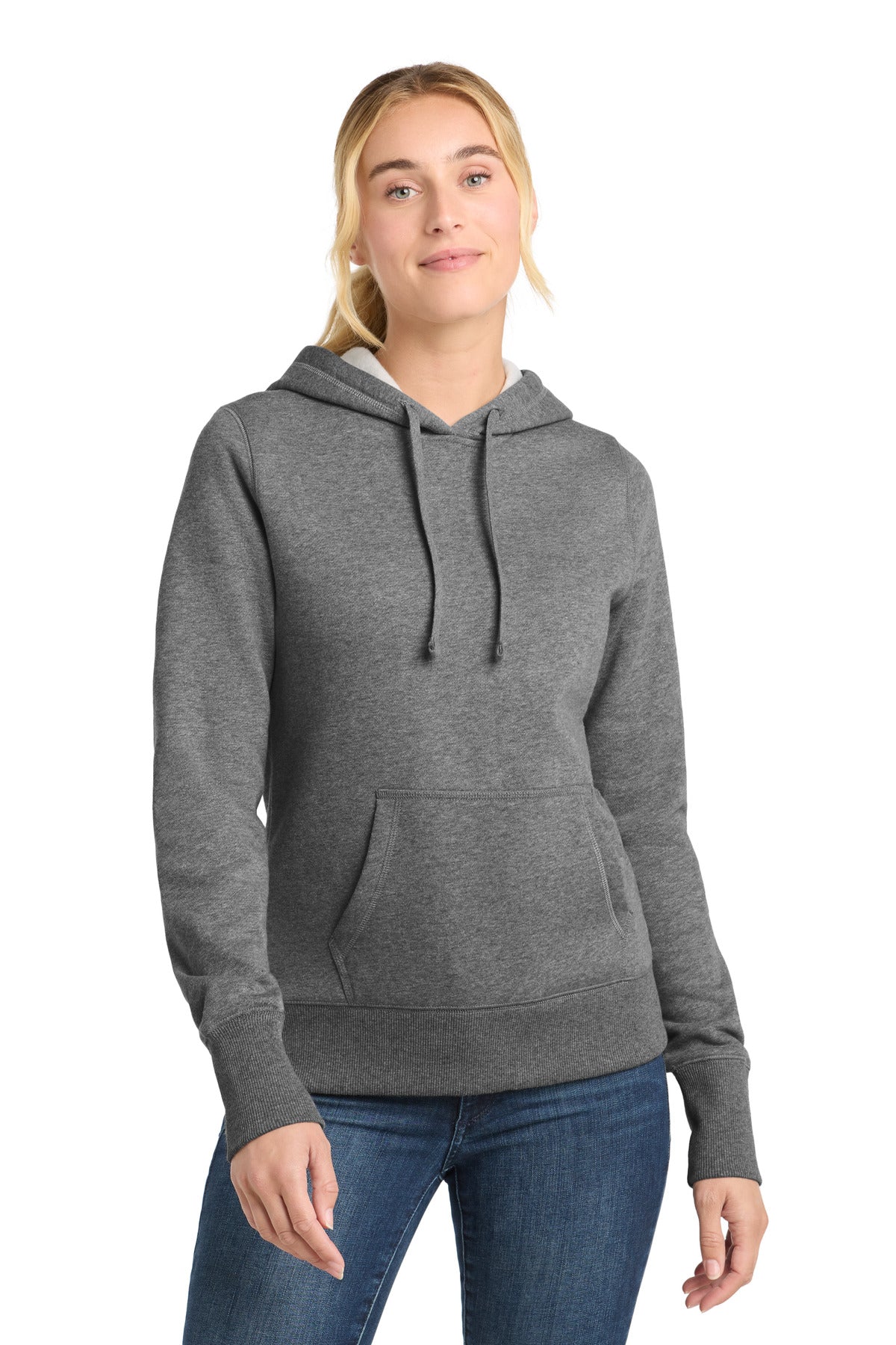 Sport-Tek Women's Pullover Hooded Sweatshirt LST254 Vintage Heather