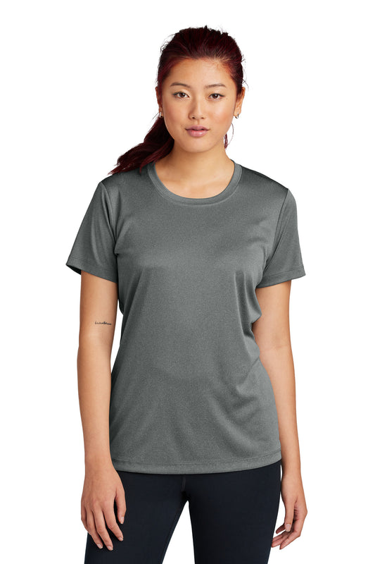 Sport-Tek Women's PosiCharge Competitor Tee. LST350 Iron Grey Heather