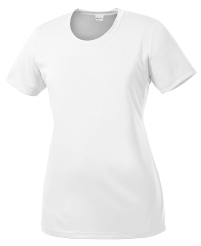 Sport-Tek Women's PosiCharge Competitor Tee. LST350 White