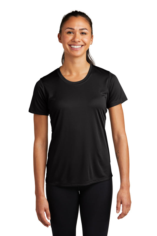 Sport-Tek Women's PosiCharge Competitor Tee. LST350 Black