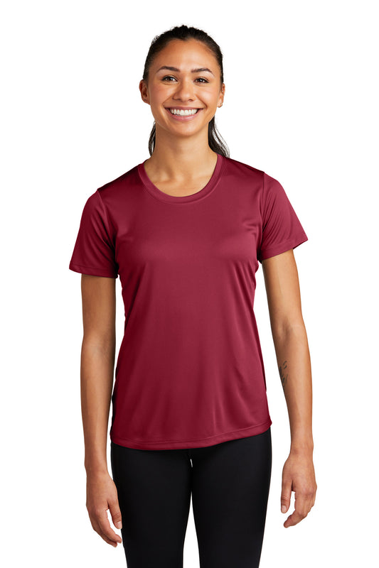 Sport-Tek Women's PosiCharge Competitor Tee. LST350 Cardinal