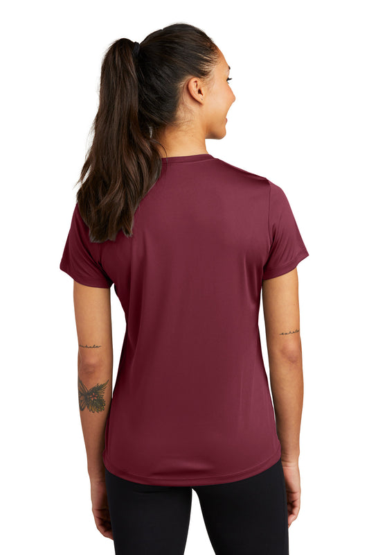 Sport-Tek Women's PosiCharge Competitor Tee. LST350 Maroon