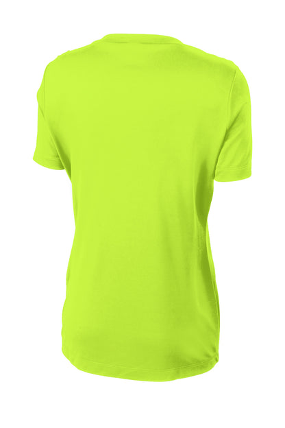 Sport-Tek Women's PosiCharge Competitor Tee. LST350 Neon Yellow