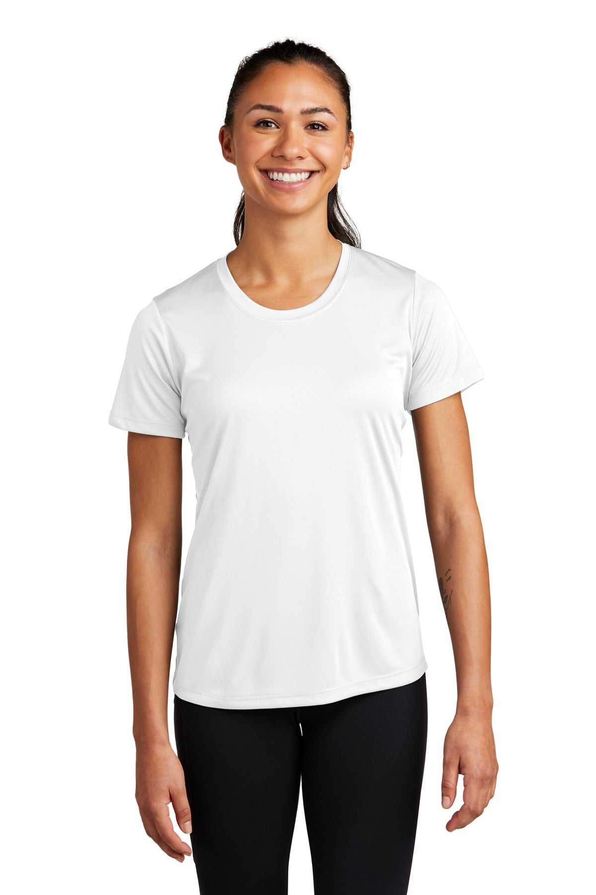 Sport-Tek Women's PosiCharge Competitor Tee. LST350 White