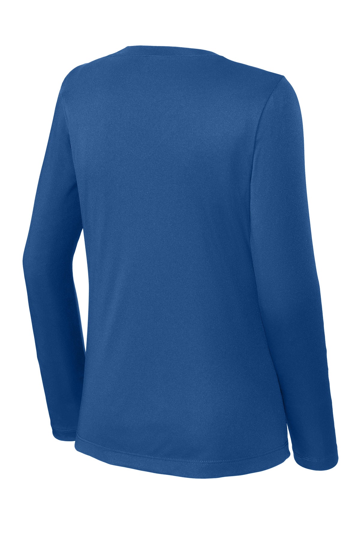 Sport-Tek Women's Long Sleeve PosiCharge Competitor V-Neck Tee. LST353LS Royal