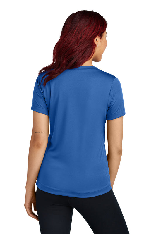 Sport-Tek Women's PosiCharge Competitor V-Neck Tee. LST353 True Royal