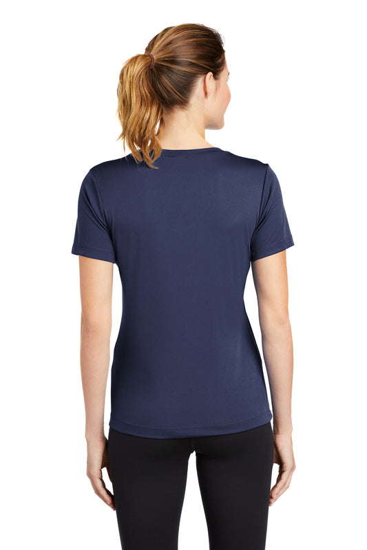 Sport-Tek Women's PosiCharge Competitor V-Neck Tee. LST353 True Navy