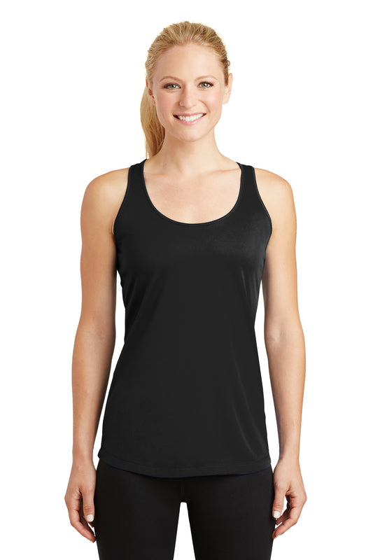 Sport-Tek Women's PosiCharge Competitor Racerback Tank. LST356 Black