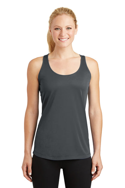 Sport-Tek Women's PosiCharge Competitor Racerback Tank. LST356 Iron Grey