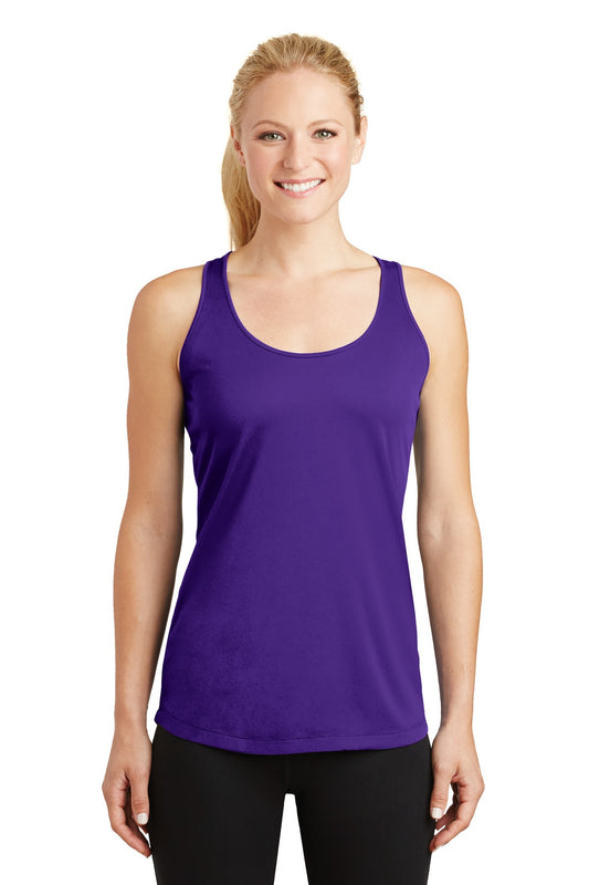 Sport-Tek Women's PosiCharge Competitor Racerback Tank. LST356 Purple