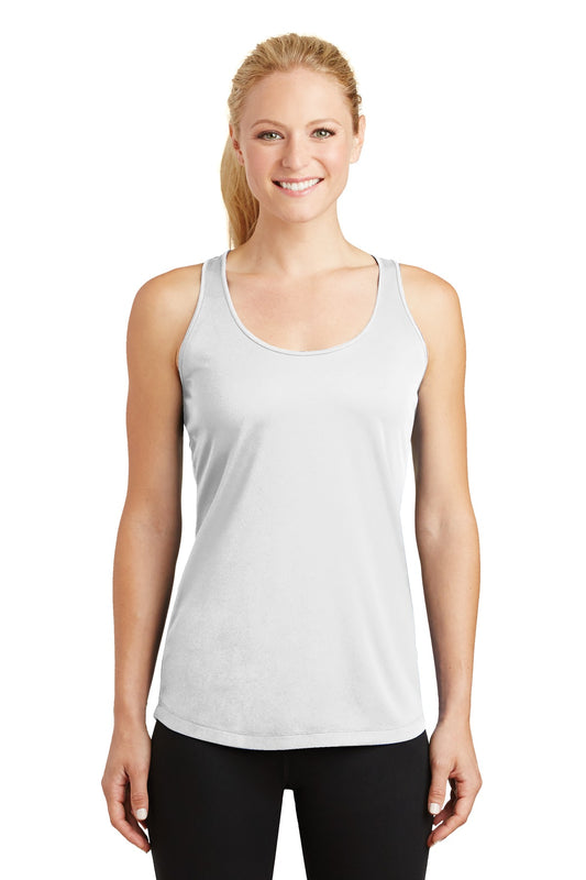 Sport-Tek Women's PosiCharge Competitor Racerback Tank. LST356 White