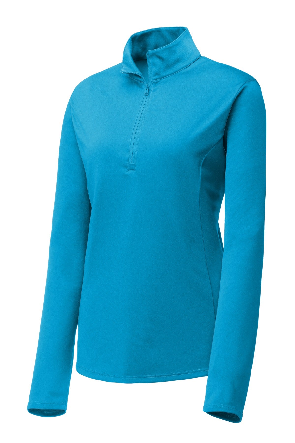 Sport-Tek Women's PosiCharge Competitor 1/4-Zip Pullover. LST357 Atomic Blue