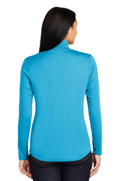 Sport-Tek Women's PosiCharge Competitor 1/4-Zip Pullover. LST357 Atomic Blue
