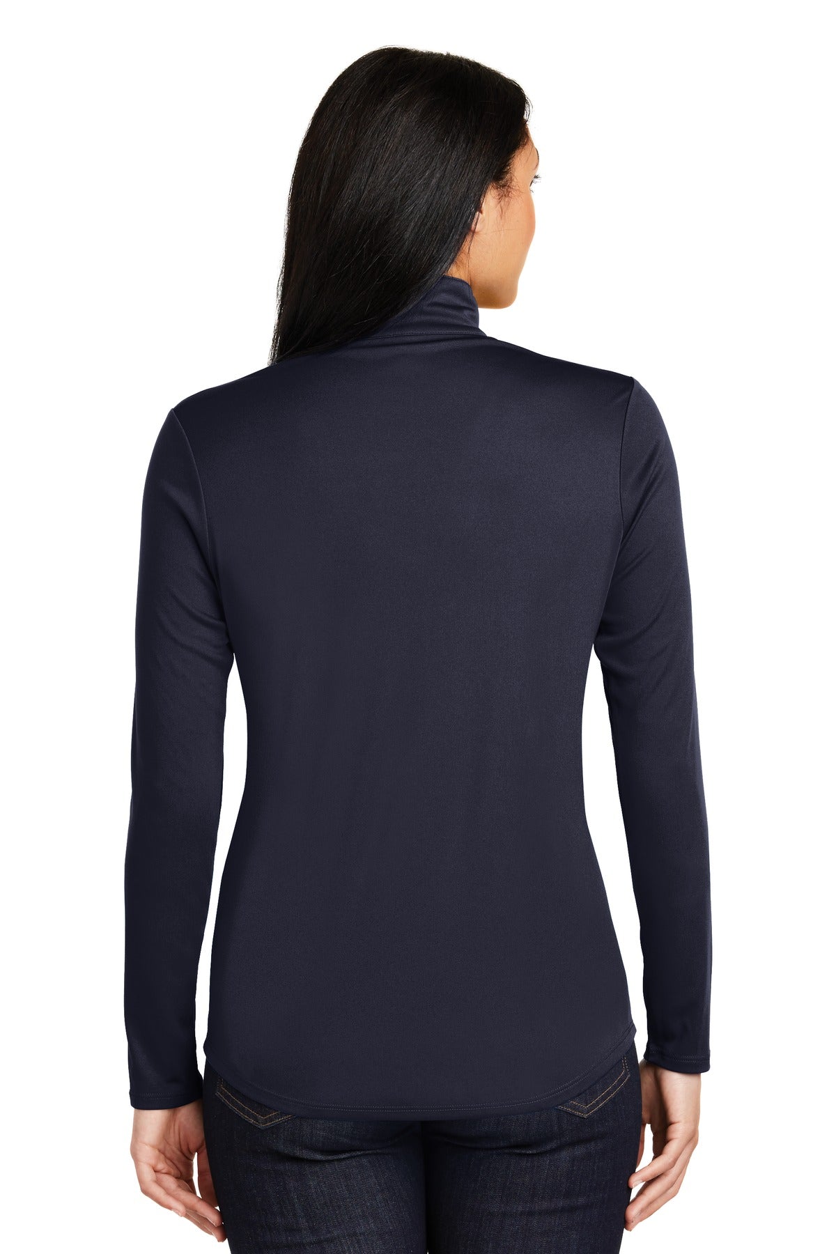 Sport-Tek Women's PosiCharge Competitor 1/4-Zip Pullover. LST357 True Navy