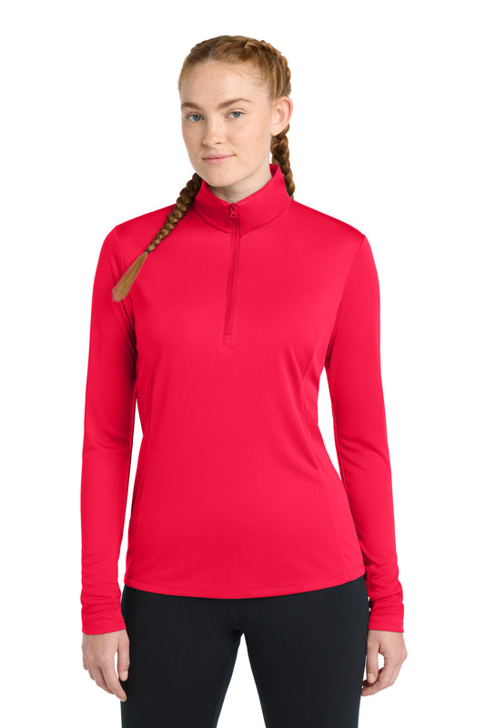 Sport-Tek Women's PosiCharge Competitor 1/4-Zip Pullover LST357 True Red