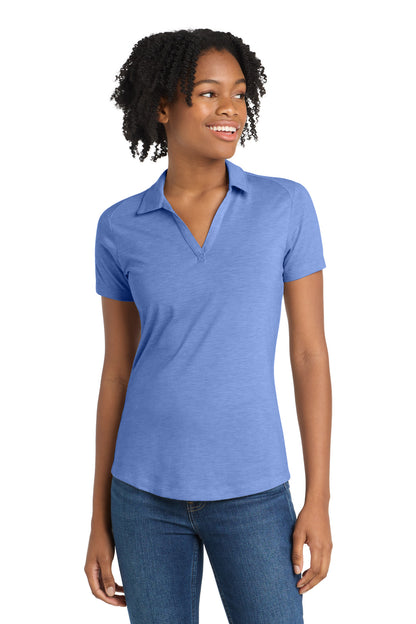 Sport-Tek Women's PosiCharge Tri-Blend Wicking Polo LST405