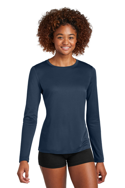 Sport-Tek Women's Posi-UV Pro Long Sleeve LST420LS True Navy