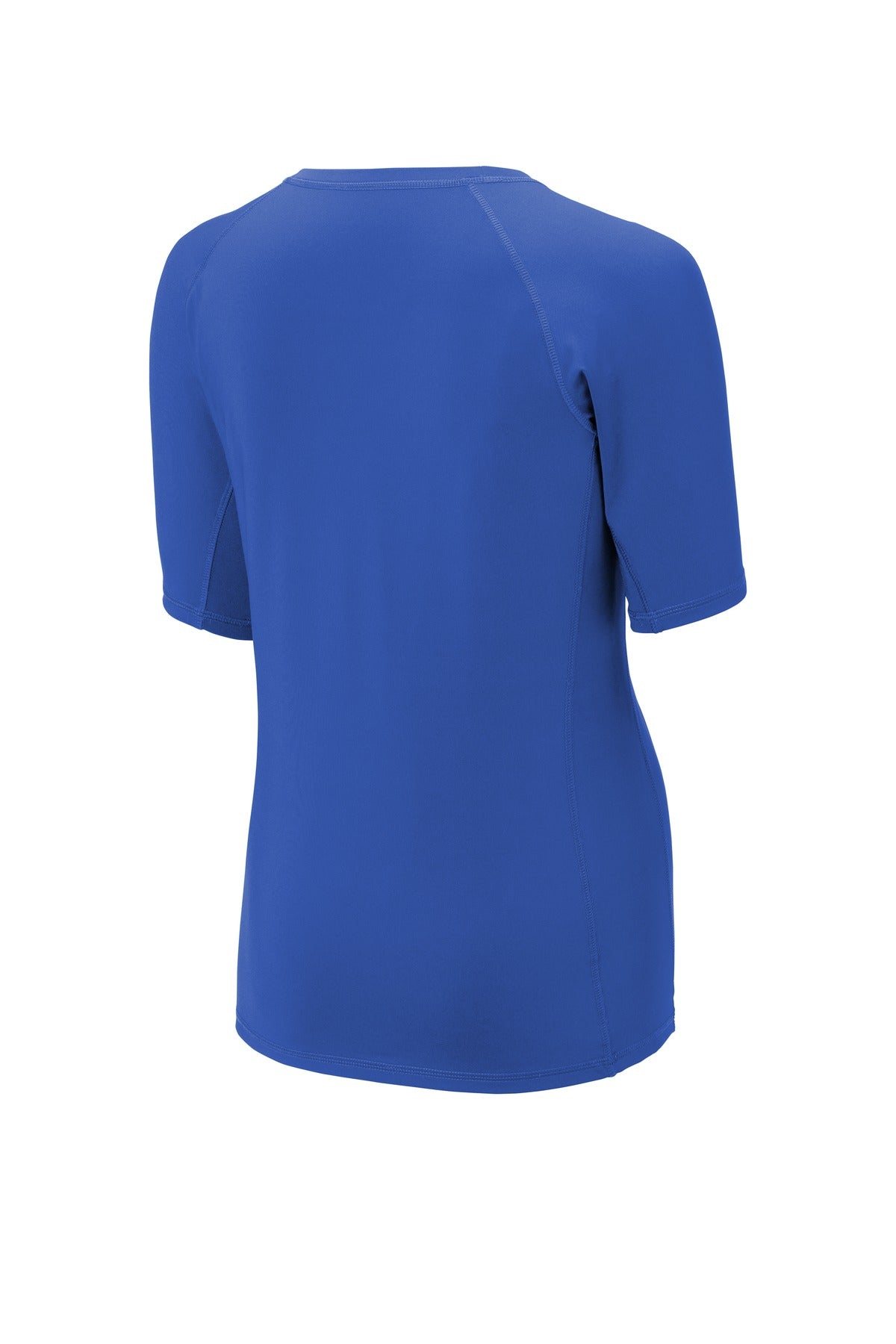 Sport-Tek  Women's Rashguard Tee. LST470 True Royal