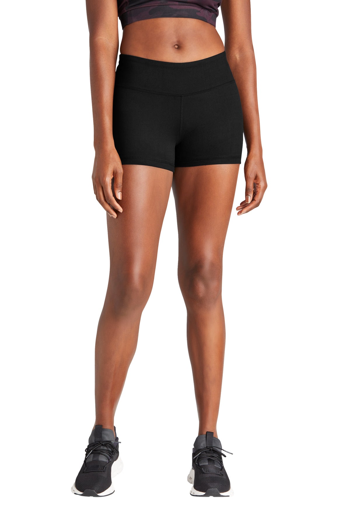 Sport-Tek Women's Interval 3 Short LST475 Black