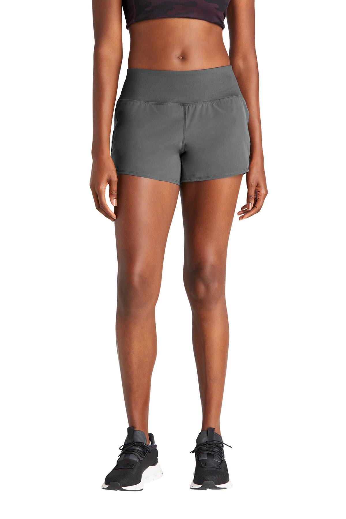 Sport-Tek Women's Repeat Short LST485 Iron Grey