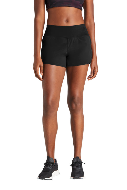 Sport-Tek Women's Repeat Short LST485 Black
