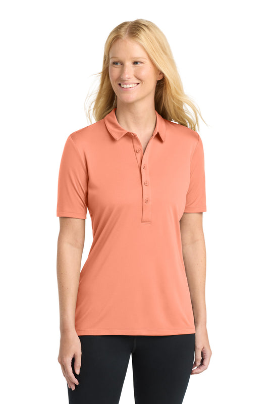 Sport-Tek Women's Posi-UV Pro Polo LST520 Soft Coral